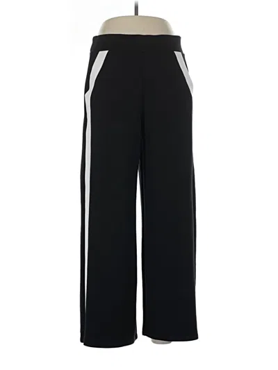Pre-owned Spanx Track Pants In Black