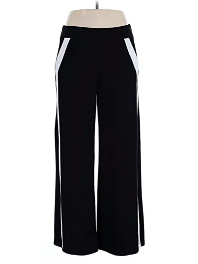 Pre-owned Spanx Track Pants In Black