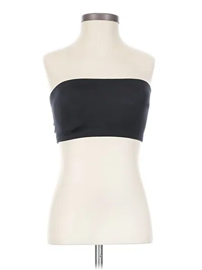 Pre-owned Spanx Tube Top Black Strapless Neckline Tops