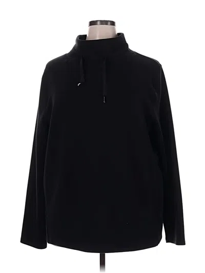 Pre-owned Spanx Turtleneck Sweater In Black