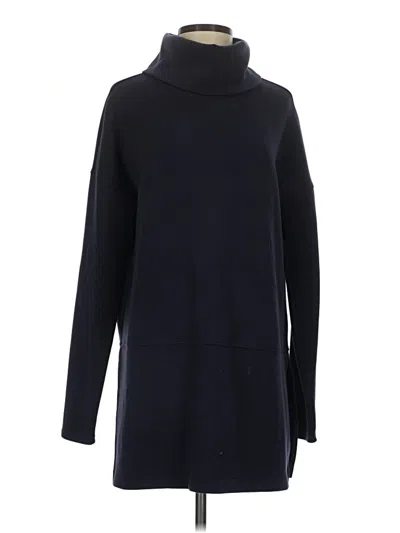 Pre-owned Spanx Turtleneck Sweater In Black