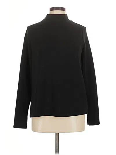 Pre-owned Spanx Turtleneck Sweater In Black