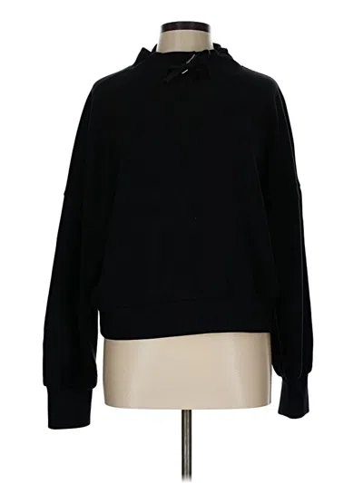 Pre-owned Spanx Turtleneck Sweater In Black
