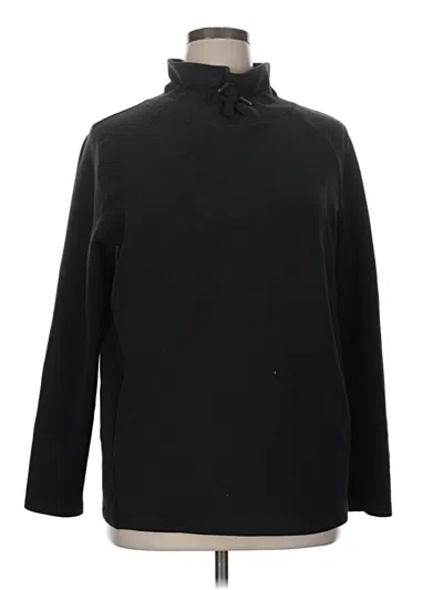 Pre-owned Spanx Turtleneck Sweater In Black