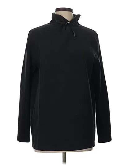 Pre-owned Spanx Turtleneck Sweater In Black