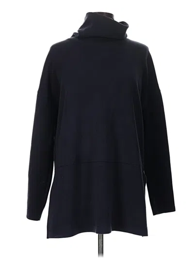 Pre-owned Spanx Turtleneck Sweater In Black