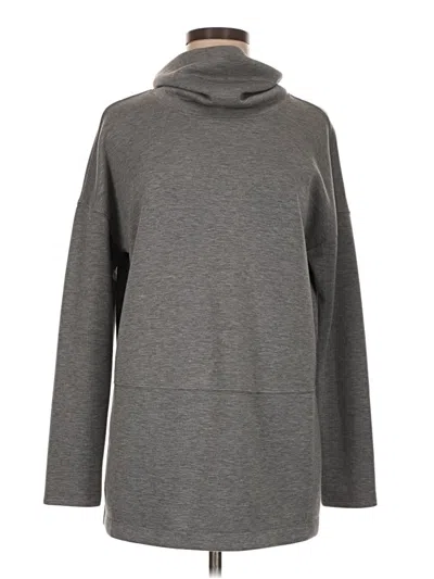 Pre-owned Spanx Turtleneck Sweater In Gray
