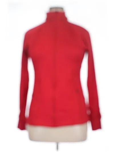 Pre-owned Spanx Turtleneck Sweater In Red