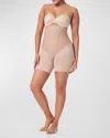 Spanx Ultra-sculpt Mid-thigh Shaping Shorts In Natural Bronze