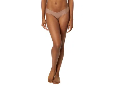 Spanx Under Statements Thong Women's Underwear Cafe Au Lait: 2x - Regular In Pink