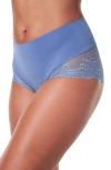 Spanx ® Undie-tectable® Lace Hi-hipster Panties In Cornflower Blue