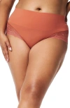 Spanx Undie-tectable® Lace Hi-hipster Panties In Sedona