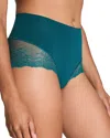 Spanx Undie-tectable Lace Hi-hipster Panty In Green