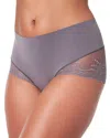 Spanx Undie-tectable Lace Hi-hipster Panty In Mythical Grey
