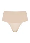 Spanx Undie-tectable Seamless Thong In Beige