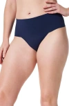 Spanx Undie-tectable Thong In Dark Sapphire