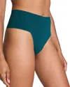 Spanx Undie-tectable Thong In Green