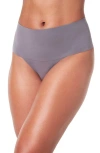 Spanx Undie-tectable Thong In Mythical Grey