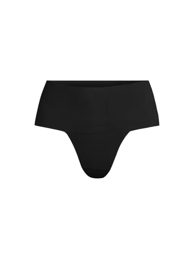 Spanx Undie-tectable Thong In Very Black