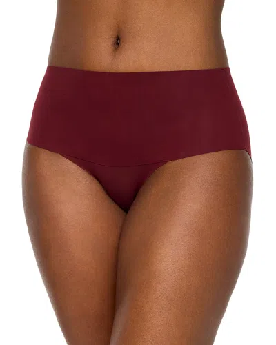Spanx Undie-tectable Briefs In Burgundy