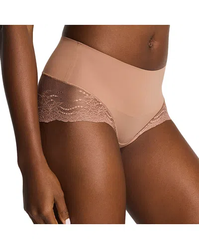 Spanx Undie-tectable Lace Hi-hipster Panty In Pink
