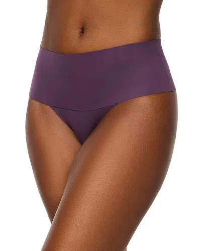 Spanx Undie-tectable Thong In Purple