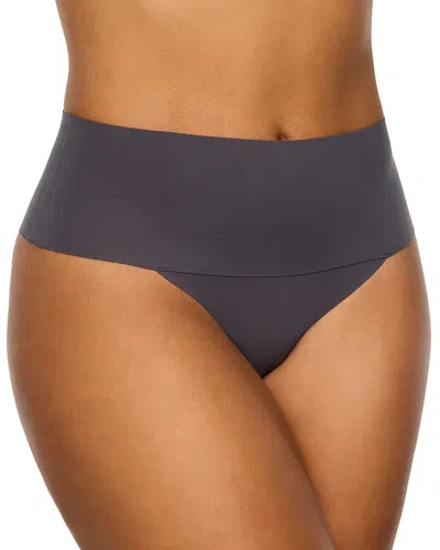 Spanx Undie-tectable Thong In Gray