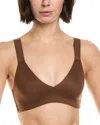 Spanx Unlined Bralette In Brown