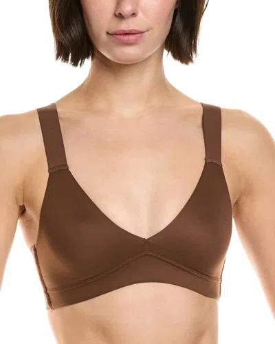 Spanx Unlined Bralette In Brown