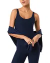 Spanx V-neck Tank In Blue