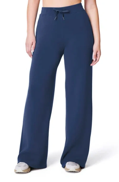 Spanx ® Wide Leg Pant Petite In Blue