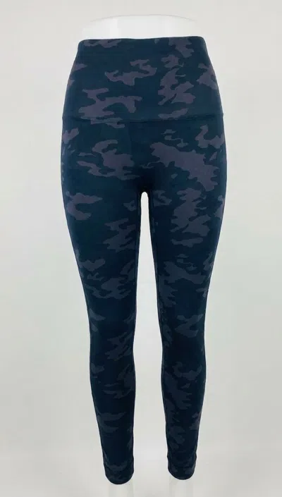 Spanx Women's Camouflage Leggings In Black And Gray In Multi