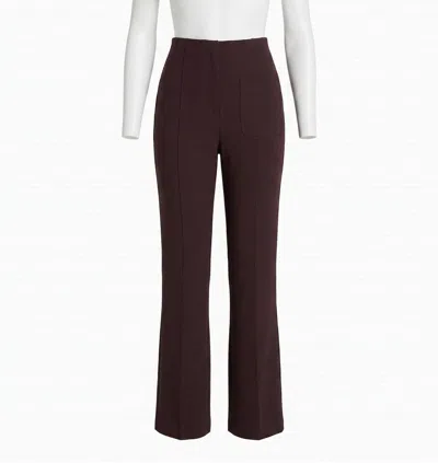 SPANX WOMEN'S DRESSY MICRO FLARE LEGGING PANTS IN TRUFFLE BROWN