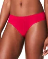 Spanx Women's Fit-to-you Low-rise Bikini, Pack Of 3 In Red