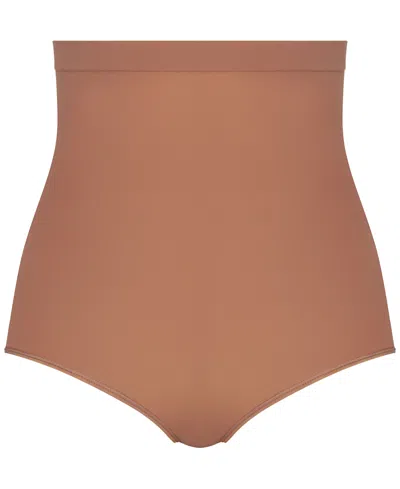 Spanx Women's High-waisted Shaping Briefs 10399r In Cafe Au Lait