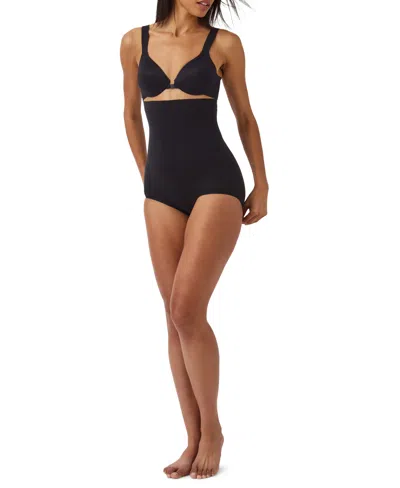 Spanx Women's High-waisted Shaping Briefs 10399r In Very Black