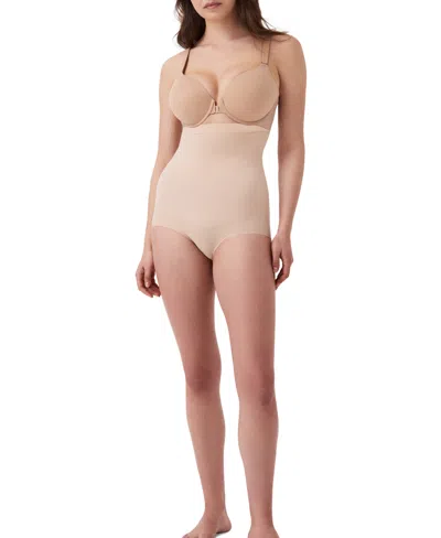 Spanx Women's High-waisted Shaping Briefs 10399r In Soft Nude