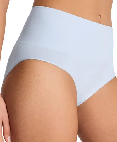 Spanx Women's Seamless Shaping Brief Underwear 40047r In Blue