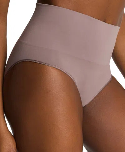 Spanx Women's Seamless Shaping Brief Underwear 40047r In Gray