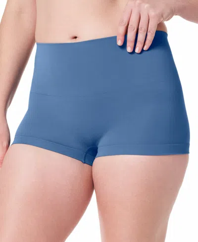 Spanx Women's Shaping Boyshort Underwear 40049r In Indigo Haze