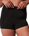 Spanx Everyday Shaping Boyshort In Very Black