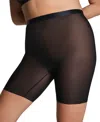 Spanx Mid Thigh Shorts In Black