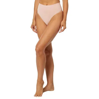Spanx Women's  Ecocare Everyday Shaping Thong Vintage Rose Underwear Ddr2071 In Pink