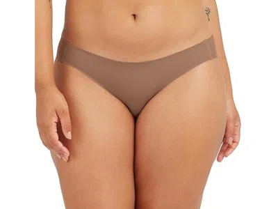 Spanx Women's  Fit-to-you Bikini Bottom Cafe Au Lait Underwear Erk1805 In Brown