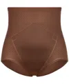 Spanx Thinstincts 2.0 High-waist Shaping Brief In Chestnut Brown