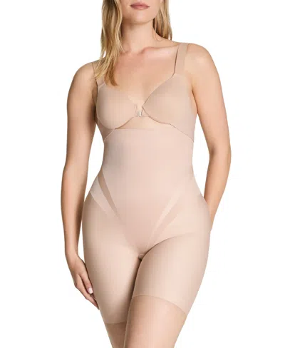 Spanx Women's Ultra-scultp High-waisted Mid-thigh Shapewear In Neutral
