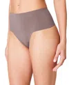 Spanx Women's Undie-tectable Thong Sp0115 In Smoke