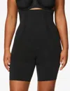 SPANX WOMENS BLACK ONCORE HIGH-WAIST MID-THIGH STRETCH-JERSEY SHORTS XL,53071989