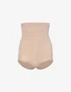 Spanx Womens Cafe Au Lait Everyday Shaping High-rise Stretch-woven Shorts In Nude (lingerie)