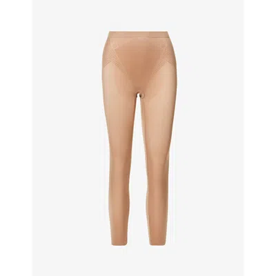 Spanx Womens Cafe Au Lait Shape™ Invisible Capri Leggings Xs